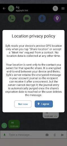 Sylk Mobile ডাউনলোড করুন – নিরাপদ ও ওপেন সোর্স মেসেঞ্জার - Screenshot 5