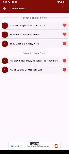 Littafin Wakoki + Sacred Songs ডাউনলোড করুন – সেরা স্তোত্র অ্যাপ - Screenshot 6
