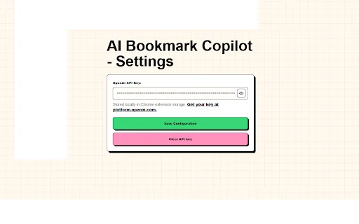 AI Bookmark Copilot: Organize & Clean Your Browser Bookmarks - Screenshot 3