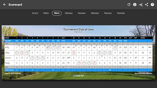 Kodiak Golf ডাউনলোড করুন – লাইভ স্কোরিং ও GPS ফিচার - Screenshot 14