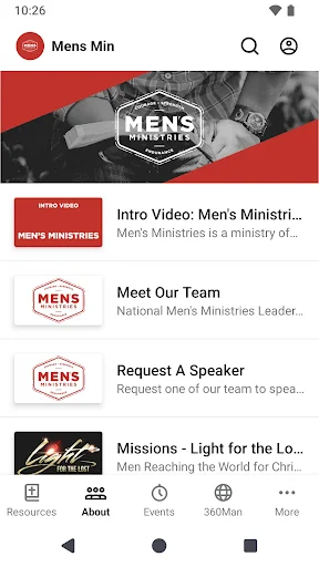 Mens Ministries অ্যাপ ডাউনলোড করুন – খ্রিস্টান পুরুষদের জন্য সেরা অ্যাপ - Screenshot 2