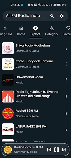 All FM Radio India ডাউনলোড করুন – লাইভ মিউজিক ও নিউজ শুনুন - Screenshot 4