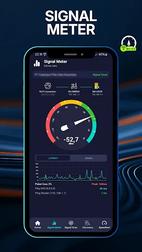 WiFi Signal Meter & Analyzer ডাউনলোড করুন – সেরা সিগন্যাল ট্র্যাকার - Screenshot 2