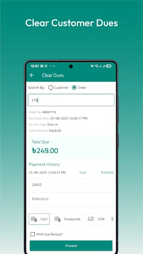 RestroGreen POS – ওয়েটার অ্যাপ ডাউনলোড করুন – সেরা রেস্টুরেন্ট ম্যানেজমেন্ট - Screenshot 8