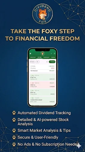 Dividend-Fox ডাউনলোড করুন: আপনার স্টক পোর্টফোলিও ট্র্যাক করুন - Screenshot 7