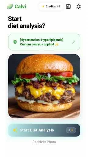 Calvi – My AI Diet & Calories ডাউনলোড করুন – সেরা এআই ডায়েট প্ল্যানার - Screenshot 2