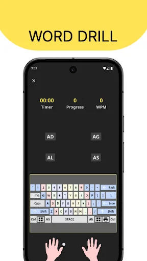 Typing Monkey ডাউনলোড করুন – ইংরেজি টাইপিং শেখার সেরা অ্যাপ - Screenshot 2