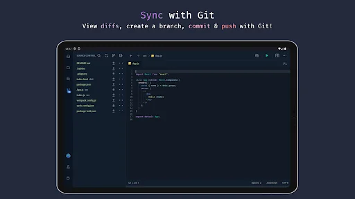 Spck Editor ডাউনলোড করুন – মোবাইল কোডিং ও গিট সাপোর্টের জন্য সেরা অ্যাপ - Screenshot 17