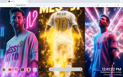 Lionel Messi Live Wallpaper ডাউনলোড করুন – সেরা ফুটবল থিম - Screenshot 3