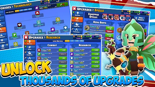 Idle Hero TD Tower Defense RPG ডাউনলোড করুন – সেরা স্ট্র্যাটেজি গেম - Screenshot 19