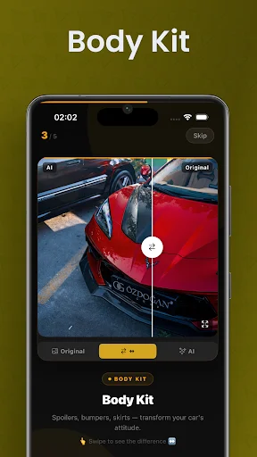 ModifCar AI ডাউনলোড করুন – আপনার গাড়ি কাস্টমাইজ করুন এআই দিয়ে - Screenshot 5