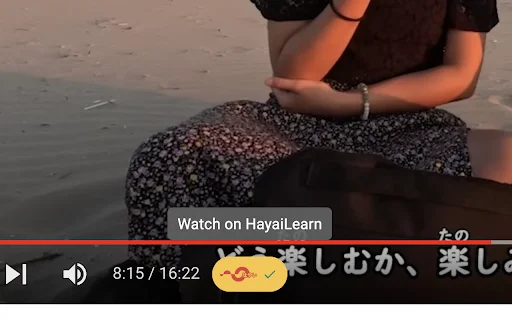 HayaiLearn ডাউনলোড করুন – ইউটিউব ও নেটফ্লিক্স দিয়ে জাপানি শিখুন - Screenshot 3