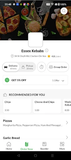 Essex Kebabs অ্যাপ ডাউনলোড করুন – সেরা খাবার ও এক্সক্লুসিভ অফার পান - Screenshot 2
