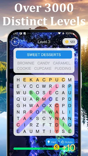 Relaxing Word Search: Harmony ডাউনলোড করুন – মস্তিষ্কের ব্যায়াম - Screenshot 2