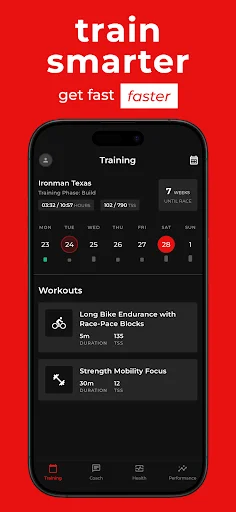 Transition: Triathlon Coach ডাউনলোড করুন – সেরা AI ট্রায়াথলন প্ল্যান - Screenshot 1
