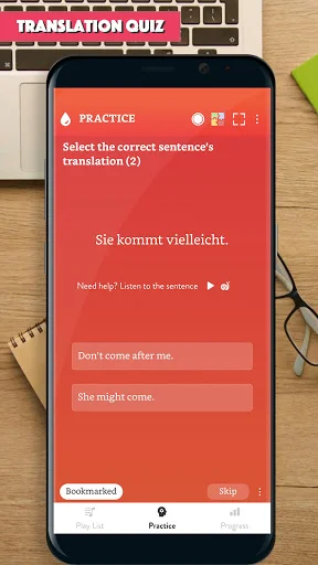 German Sentence Master ডাউনলোড করুন – জার্মান শিখুন সহজে - Screenshot 4