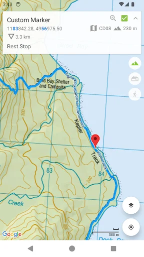 NZ Topo Map ডাউনলোড করুন – সেরা অফলাইন টপোগ্রাফিক ম্যাপ অ্যাপ - Screenshot 6