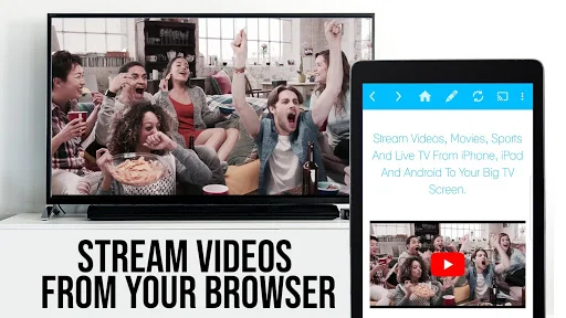 TV Cast for Android TV ডাউনলোড করুন – সেরা ওয়েব ব্রাউজার স্ট্রিমিং - Screenshot 10