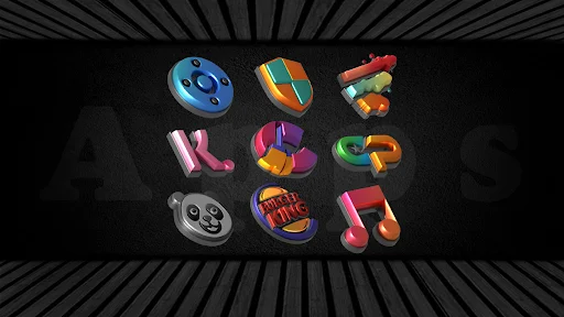 Auric Dark – 3D Icon Pack ডাউনলোড করুন – প্রিমিয়াম আইকন - Screenshot 6