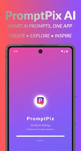 PromptPix ডাউনলোড করুন – AI ইমেজ প্রম্পট জেনারেটর ফ্রি - Screenshot 1
