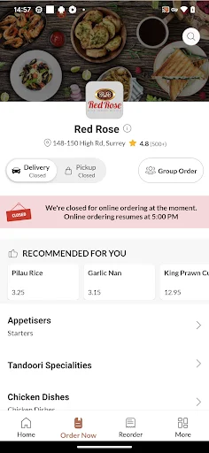Red Rose অ্যাপ ডাউনলোড করুন – সুস্বাদু খাবার অর্ডারের সহজ উপায় - Screenshot 2