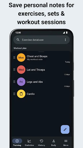 Workout Tracker & Gym Plan Log ডাউনলোড করুন – সেরা ফিটনেস ট্র্যাকার - Screenshot 8