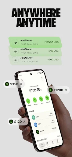 Rise: Digital Dollar Wallet ডাউনলোড করুন – ডলার সেভ ও খরচ করুন - Screenshot 4