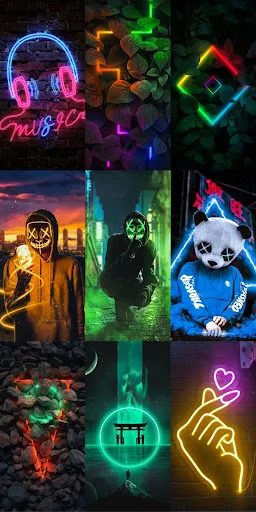 Neon Wallpaper HD ডাউনলোড করুন – সেরা নিওন ওয়ালপেপার কালেকশন - Screenshot 5