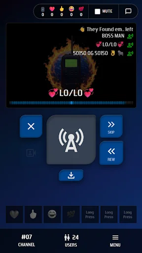 Global Chaos CB Radio ডাউনলোড করুন – এনালগ স্টাইল ভয়েস চ্যাট - Screenshot 1