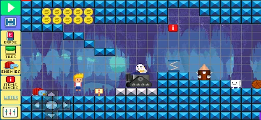 Zack’s Level Maker ডাউনলোড করুন – কাস্টম প্ল্যাটফর্মার গেম তৈরি করুন - Screenshot 10