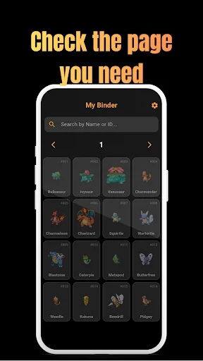 PokeDex Binder ডাউনলোড করুন – ১০২৫টি পোকেমন ট্র্যাক করুন - Screenshot 3