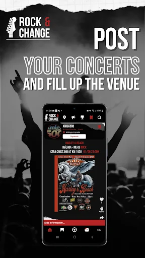 Rock&Change ডাউনলোড করুন – স্থানীয় সঙ্গীত প্রতিভার নতুন প্ল্যাটফর্ম - Screenshot 6