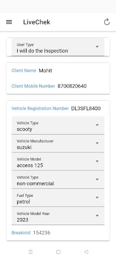 LiveChek ডাউনলোড করুন – যানবাহন এবং বীমা পরিদর্শনের সেরা অ্যাপ - Screenshot 3