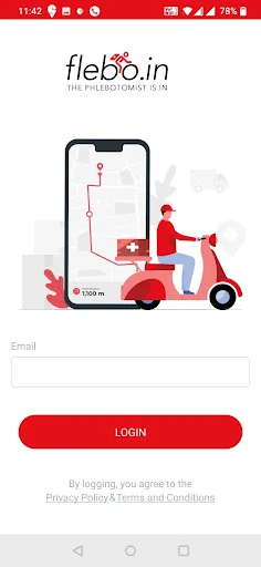 Flebo.in – Phlebotomist App ডাউনলোড করুন – দ্রুত স্যাম্পল কালেকশন - Screenshot 1