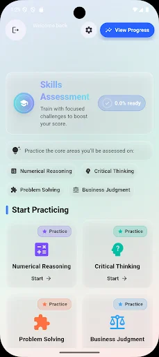 TestGorilla Prep ডাউনলোড করুন – ইন্টারভিউ প্রস্তুতির সেরা অ্যাপ - Screenshot 8