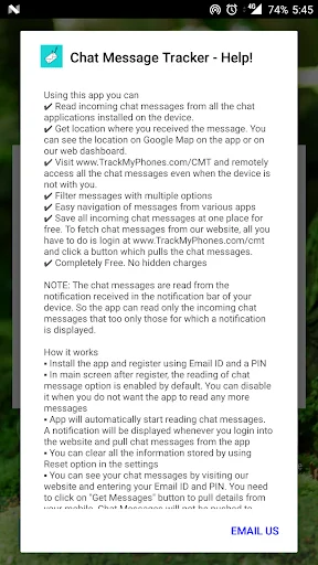 Chat Message Tracker Remotely ডাউনলোড করুন – সেরা মেসেজ মনিটর - Screenshot 8