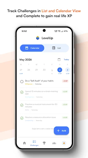 LevelUp ডাউনলোড করুন – আপনার জীবনকে গেমের মতো উন্নত করুন - Screenshot 3