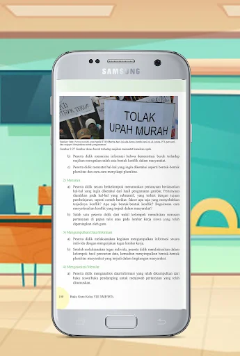 Buku IPS SMP Kelas 8 ডাউনলোড করুন – ডিজিটাল সামাজিক বিজ্ঞান বই - Screenshot 3