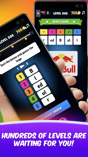 Logomania 3 Sort Quiz Words ডাউনলোড করুন – লোগো কুইজ গেম - Screenshot 7