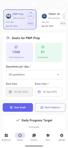 CertiPrep ডাউনলোড করুন – PMP, AWS এবং TOGAF পরীক্ষার সেরা প্রস্তুতি - Screenshot 11