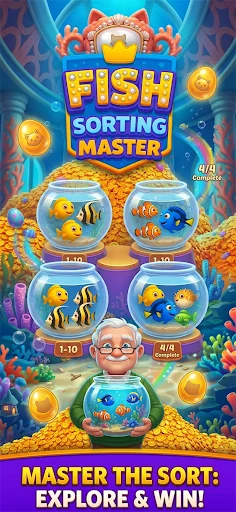 Fish Sorting Master 3D ডাউনলোড করুন – সেরা পাজল গেম - Screenshot 17