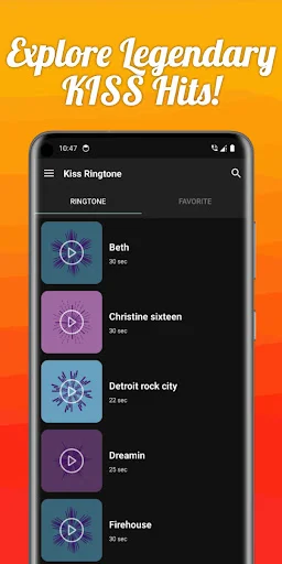 Kiss Ringtone ডাউনলোড করুন – সেরা কিশ রিংটোন ফ্রি ডাউনলোড - Screenshot 2