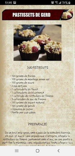 Recetas Caseras y Postres অ্যাপ ডাউনলোড করুন – সেরা রান্নার রেসিপি - Screenshot 3