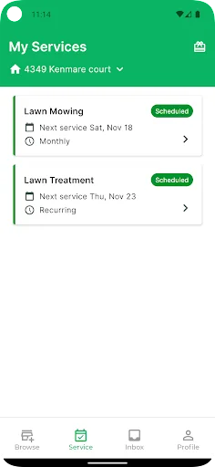 LawnStarter ডাউনলোড করুন – বাড়ির আঙিনা পরিচর্যার সেরা অ্যাপ - Screenshot 2