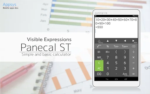 Calculator PanecalST Plus ডাউনলোড করুন – সেরা ক্যালকুলেটর অ্যাপ - Screenshot 1
