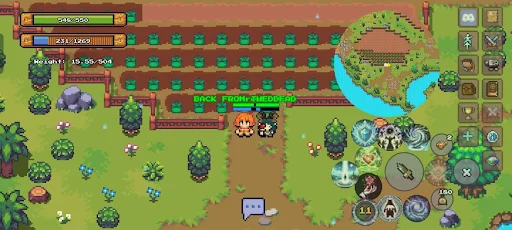FantasyFarm RPG ডাউনলোড করুন – সেরা পিক্সেল ফার্মিং সিমুলেশন গেম - Screenshot 2
