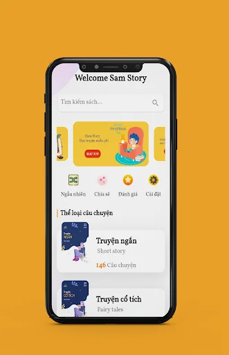 SamStory ডাউনলোড করুন – দ্বিভাষিক গল্পের সেরা অ্যাপ - Screenshot 14