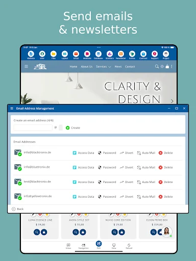 Website Builder – bluetronix ডাউনলোড করুন – কোডিং ছাড়াই প্রফেশনাল ওয়েবসাইট - Screenshot 14