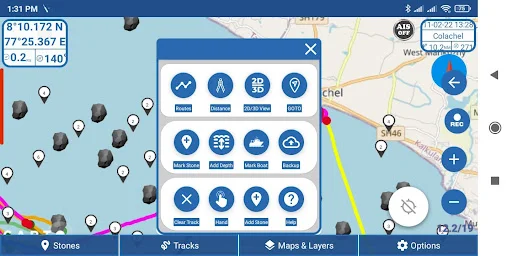 Kadal Map – Marine Navigation ডাউনলোড করুন – সেরা মেরিটাইম ট্র্যাকিং - Screenshot 6