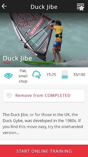 Tricktionary ডাউনলোড করুন – উইন্ডসার্ফিং শেখার সেরা অ্যাপ - Screenshot 3
